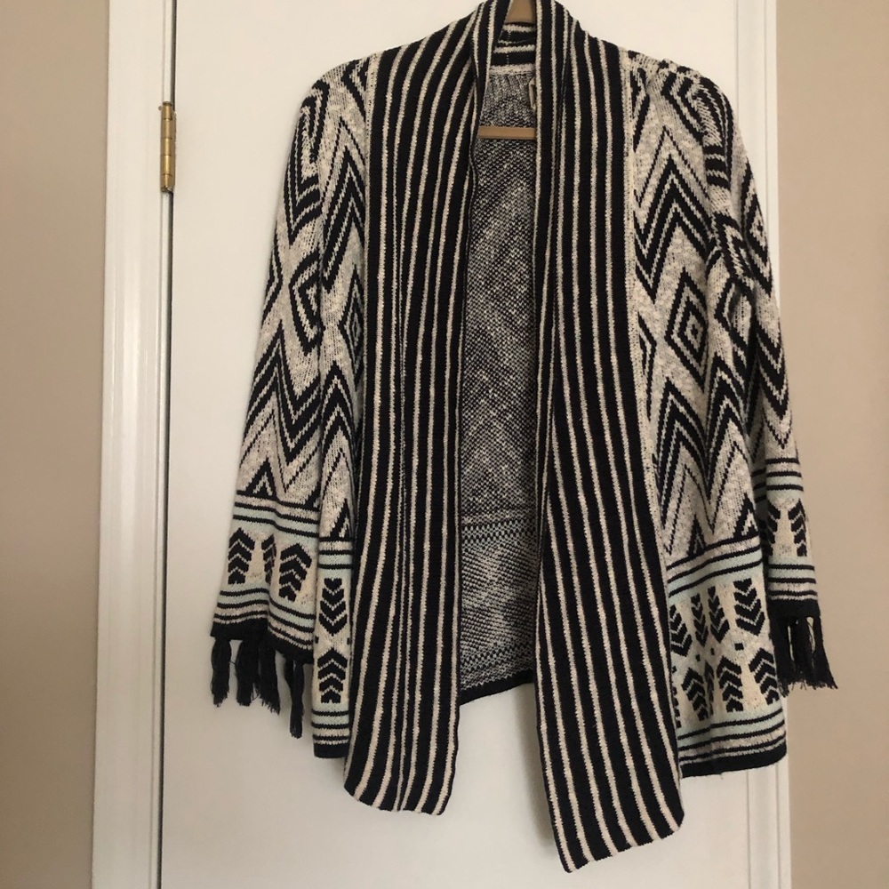 Pixie and Ivy fringe sweater